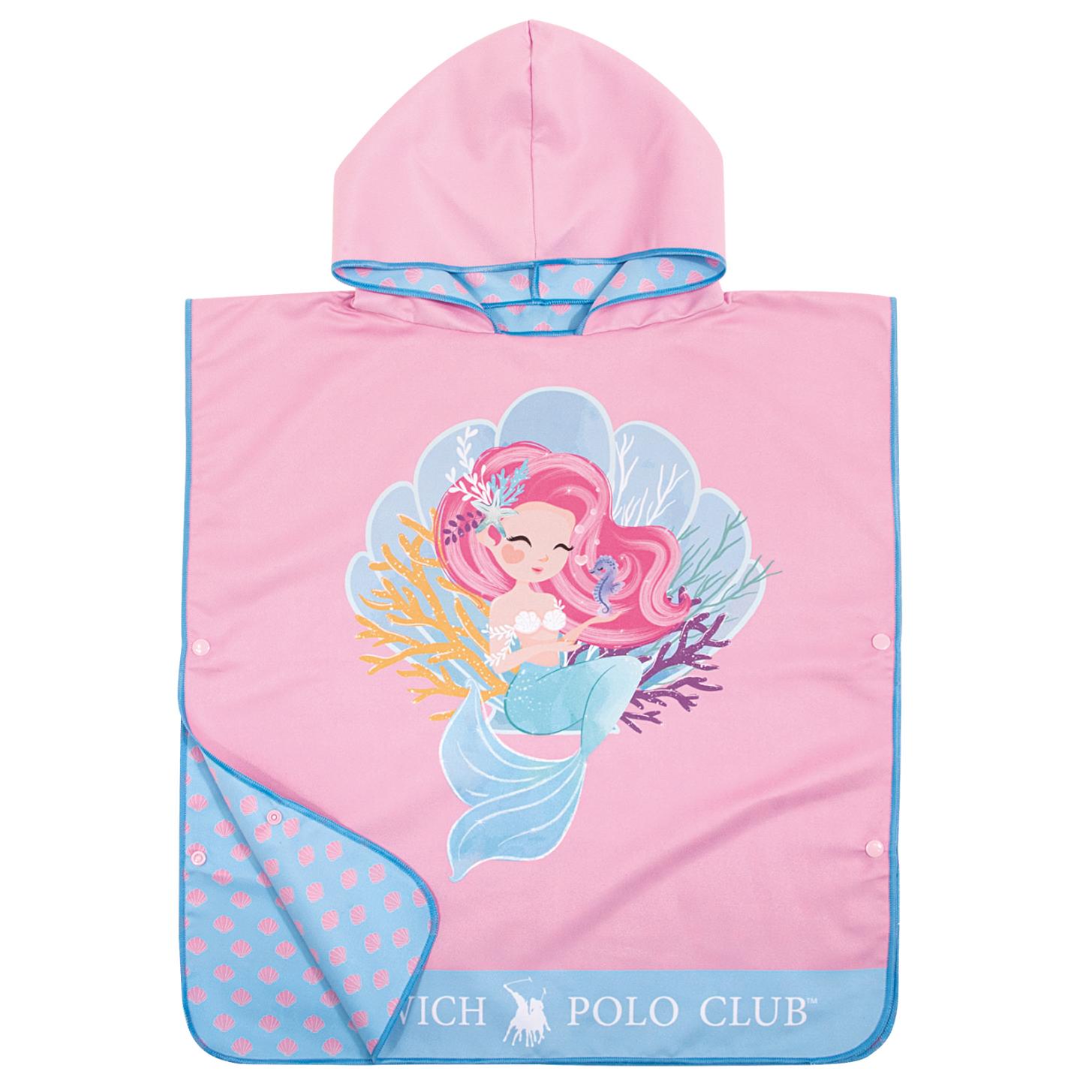 Beach Poncho Junior 2-side printed Polo / 4041 / 50 x 115cm