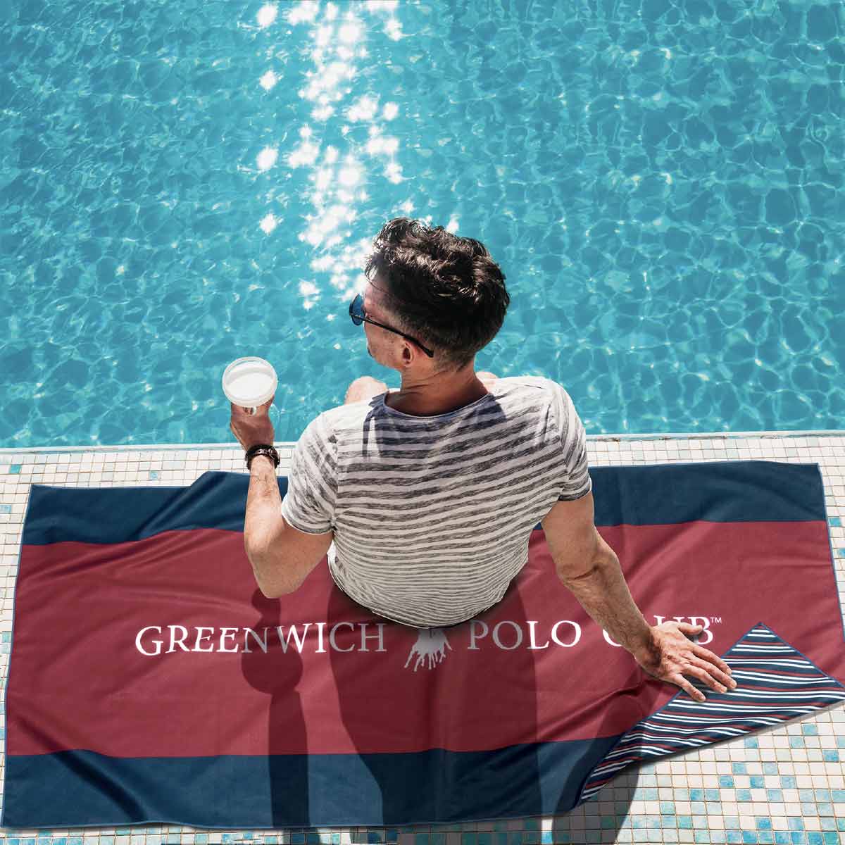 Beach Towel Polo 3874 80 x 170